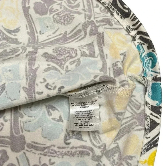 Soybu Yoga Exercise Athletic Dress Yellow Teal Strappy Back Womens size Medium - Picture 10 of 13